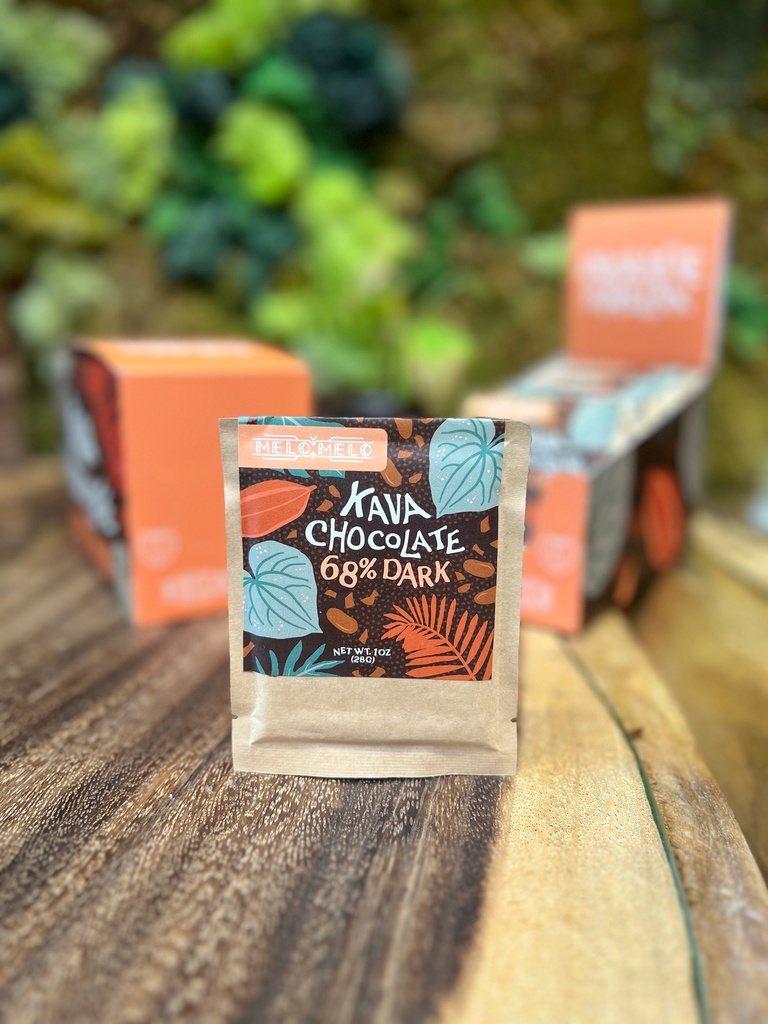 [KCH-DAR-20] Kava Chocolate 68% Dark - Box of 20